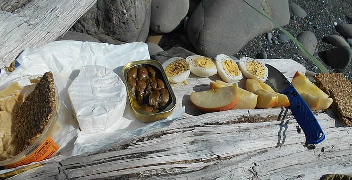 lunch Kalaloch Beach 6 Steamboat Creek 08/17/21