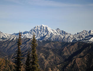 Mount Stuart from the Yellow Hill trail