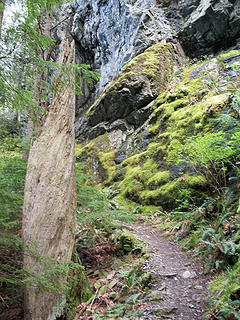 trail to climber area on Little Si