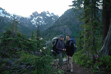 Jay and Maria at Spectacle Lake