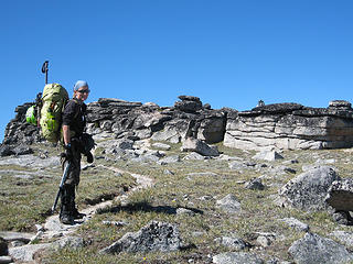 Babe at Annapurna summit (photo Alti-Dude)