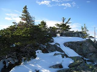 summit of alaska - great spots to sit too!