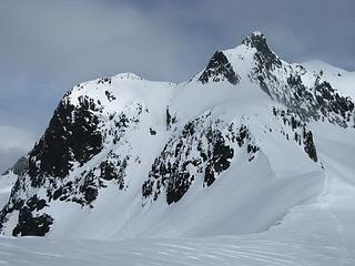 Our route toward Icy Peak