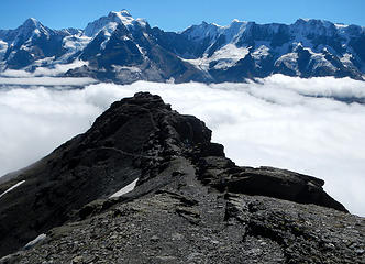 The Ridge I Hiked Up