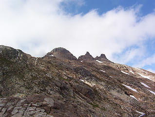 Gothic Peak (left)