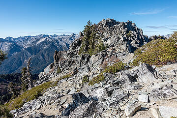 siligo peak summit ridge