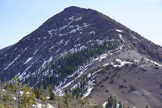 Three Brothers from Etienne Creek pass