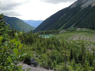 Views from Emmons Moraine trail.