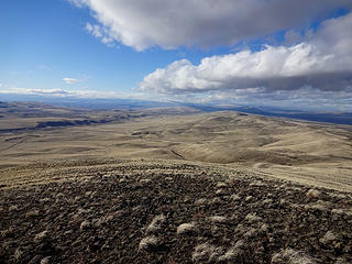 Looking west from Boar Peak.