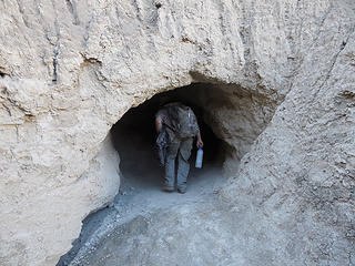 Entering another hole