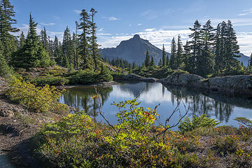 One of the lakes and Hibox