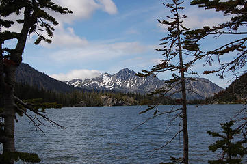 Cashmere Mountain above Colchuck Lake