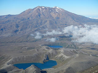 Ruapehu and Tama Lakes