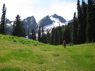 Luahna Peak from Butterfly Butte