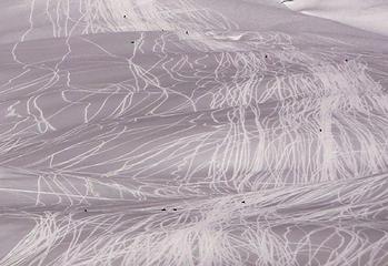 painterly snowmobile patterns