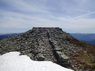 Old lookout site on Meadow Mtn 5414.'