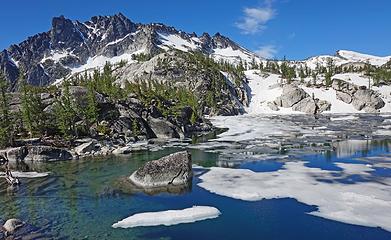 McClellan above Lake Viviane