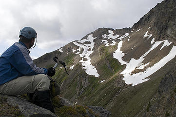 Dude takes in the last views of Clark