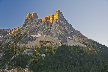 Liberty Bell, from Washington Pass Overlook, Highway 20