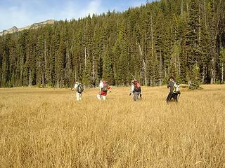 The Group in One of the Lower Meadows