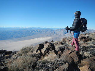 Panamint Valley below