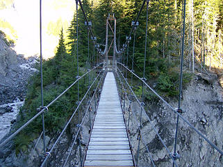 On the bridge