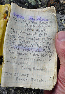 Bessemer summit register