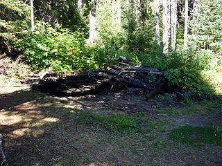 Burnt Remains of the Falls Shelter