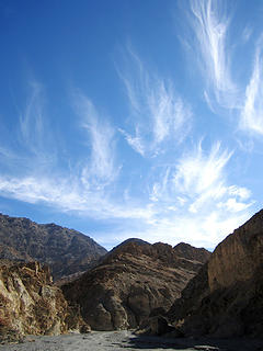 Clouds forming