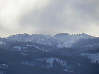 Mission Peak area looking cold !