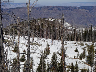 Dry Diggins Lookout from Point 8111.