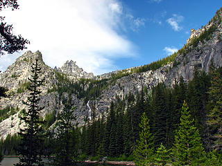 Nada Falls from Nada Lake