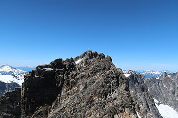 Tower 2, Tower 3 and the summit from Tower 1