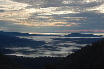 Clouds in the valley