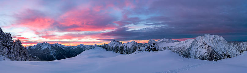 Sunrise panorama