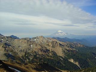 Rainier From Ridge...Here Come the Clouds