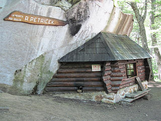 House in a rock