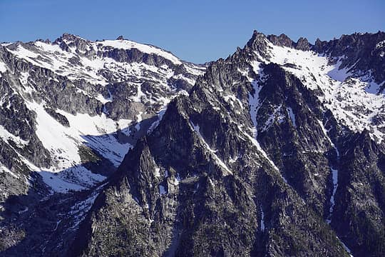 SW ridge of McClellan Peak