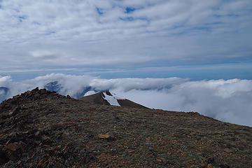 Looking NW from Baldy Summit