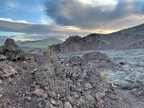 Dawn at Craters of the Moon Nat’nl Monument