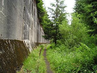 Snow Shed wall