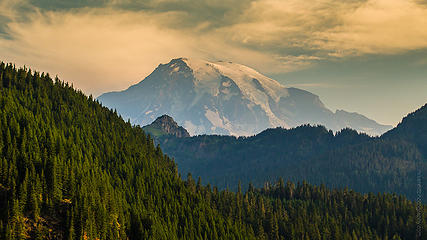 A few drone shots from around Mount Rainier outside the park.  DJI Inspire Pro and X5 camera with 90mm lens