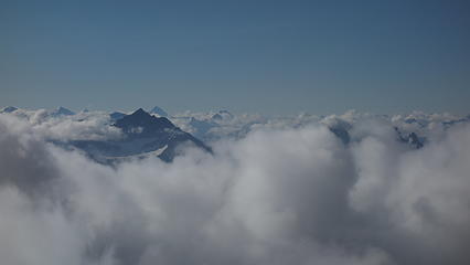 Just above the clouds