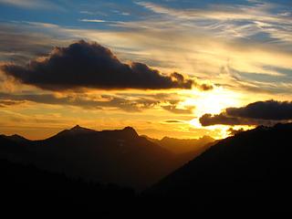 Sunset from Itswoot Ridge