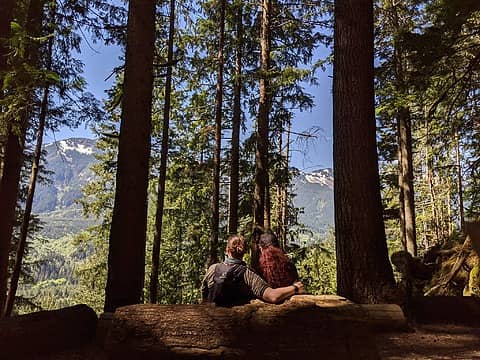 Above the Middle Fork