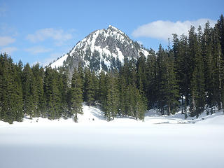 Upper Wildcat Lake and Wright Mountain