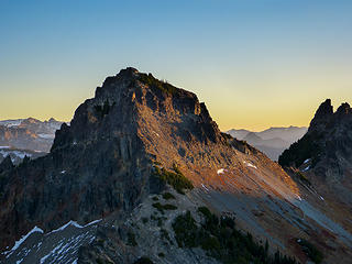 Morning light on Pinnacle