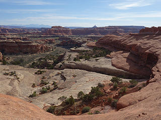 trail on the ledge traverse