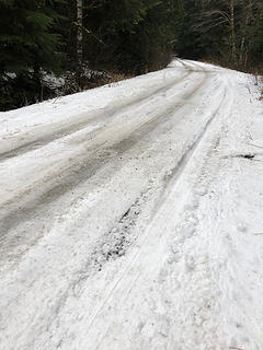 Foss River Road  1/15/19