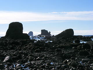 south towards Wedding Rock